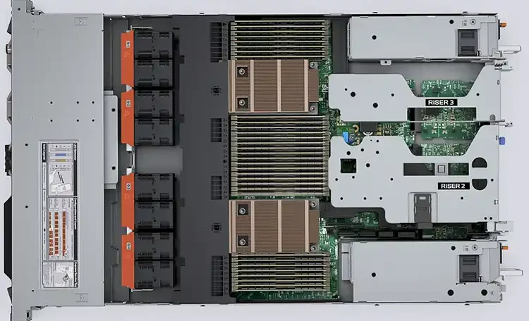 R650 Rear View سرور PowerEdge R650 | خرید و استعلام قیمت سرور رک dellemc