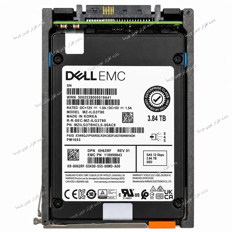 هارد ذخیره ساز dellemc مدل unity d4f-2Sfxl2-3840